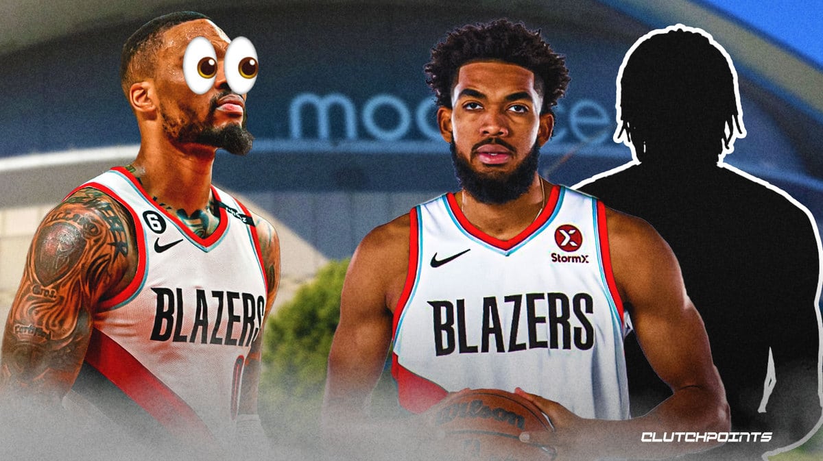 Karl-Anthony Towns Blazers trade Damian Lillard 2023 NBA Draft