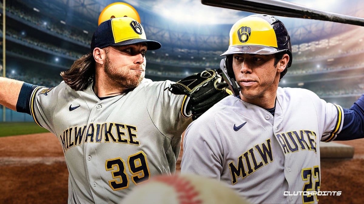 Corbin Burnes, Christian Yelich, Milwaukee Brewers
