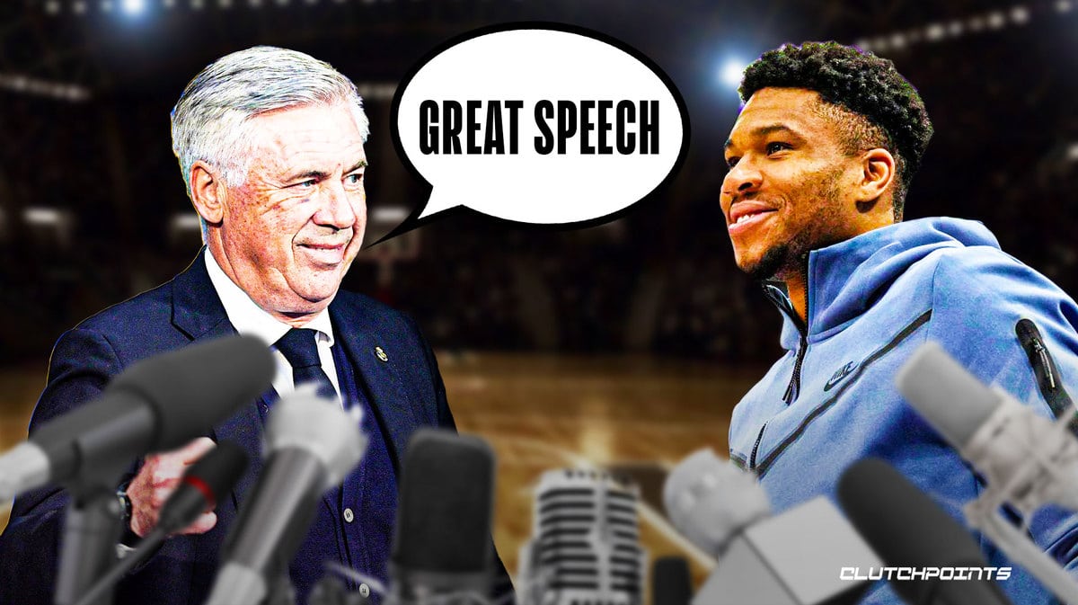 Bucks, Giannis Antetokounmpo, Carlo Ancelotti
