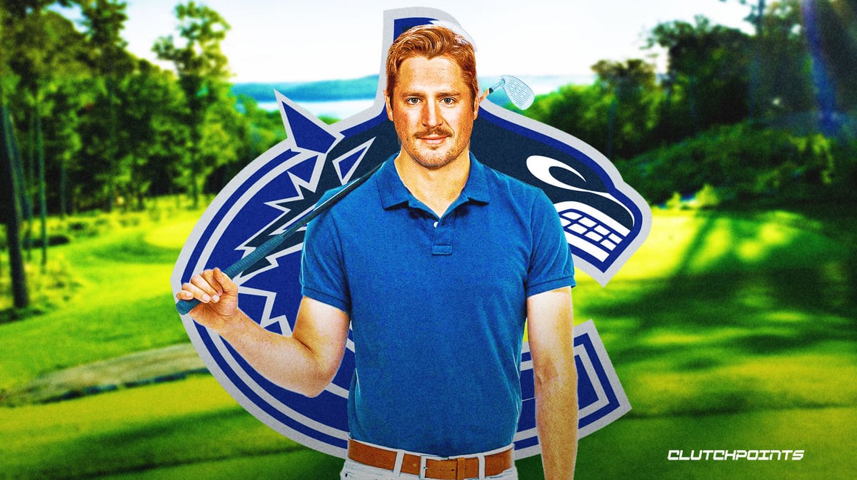 JT Miller, Vancouver Canucks, US Open golf
