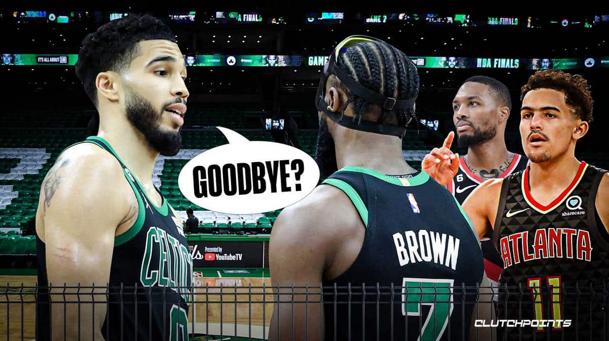Celtics, trade targets, Jayson Tatum, Jaylen Brown, Trae Young, Damian Lillard