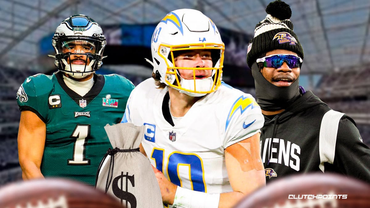Los Angeles Chargers, Justin Herbert, Jalen Hurts, Lamar Jackson