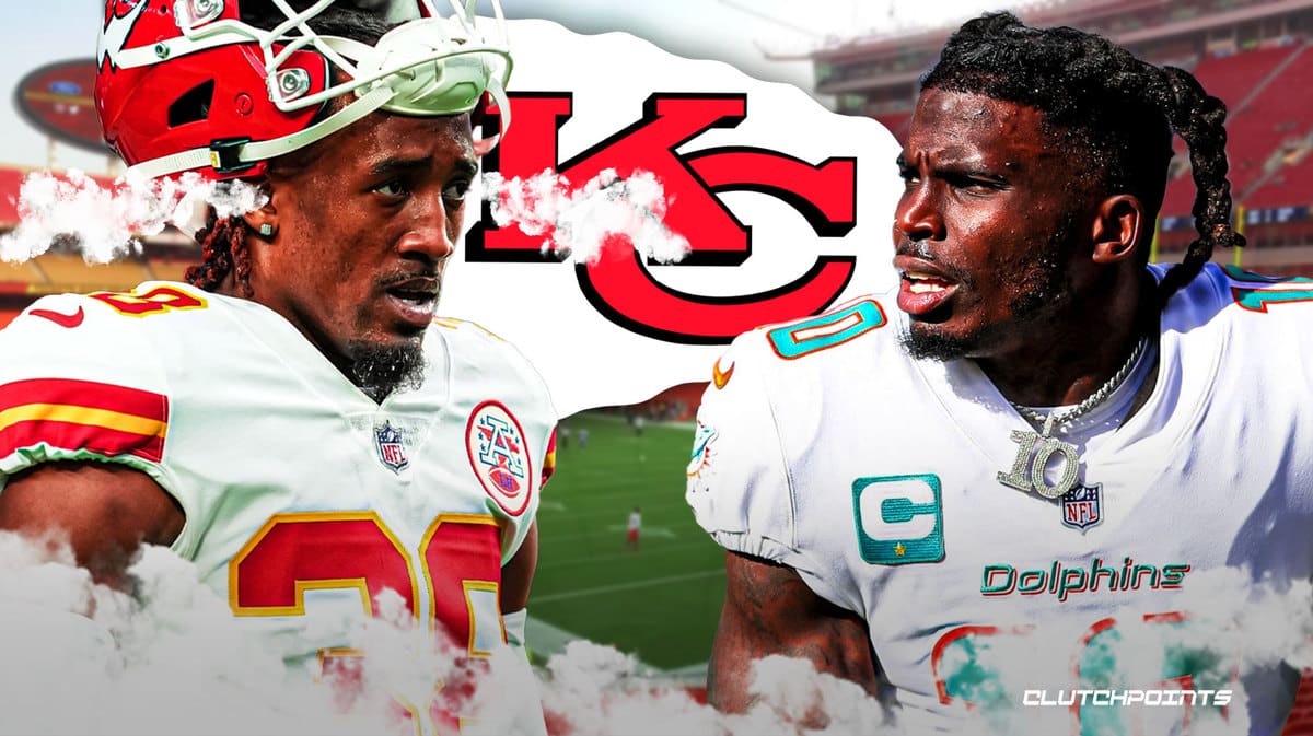 L'Jarius Sneed, Tyreek Hill, Chiefs, Dolphins