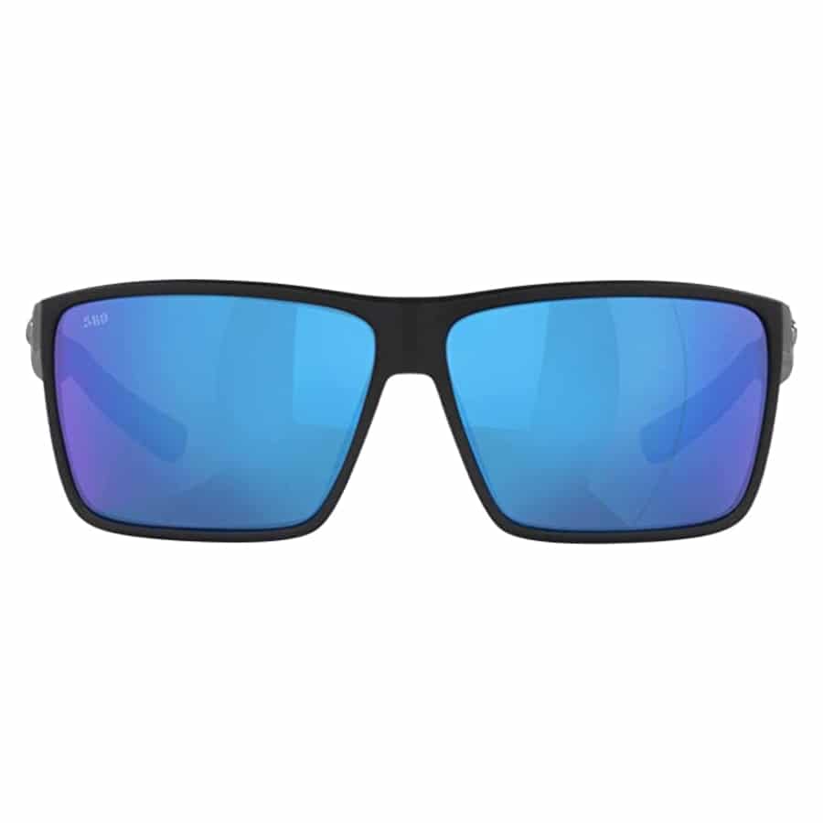 Costa Del Mar Rincon polarized sunglasses - Black/Blue colorway on a white background.