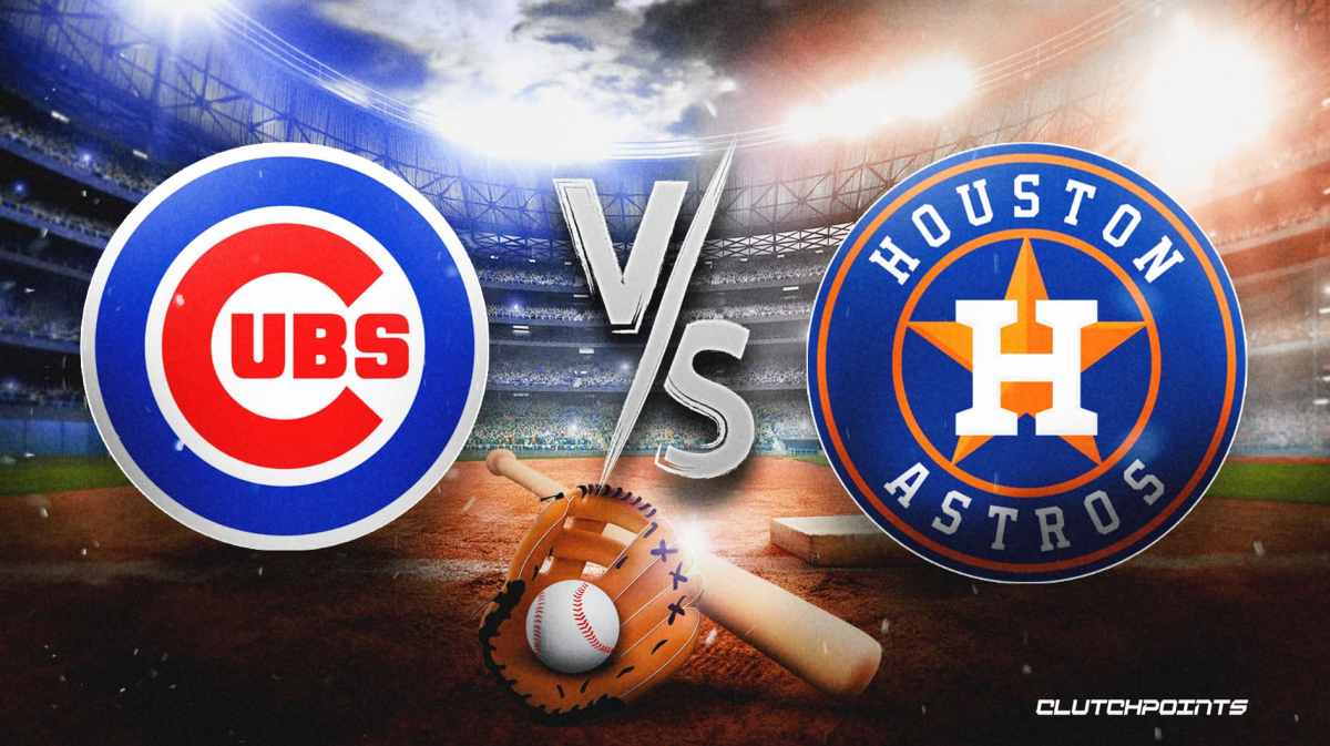 Cubs Astros prediction