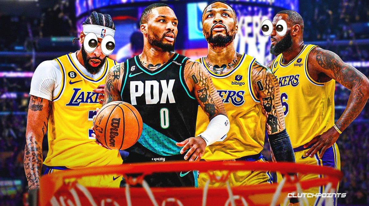 Damian Lillard, Lakers, Blazers, LeBron James, Damian Lillard Lakers