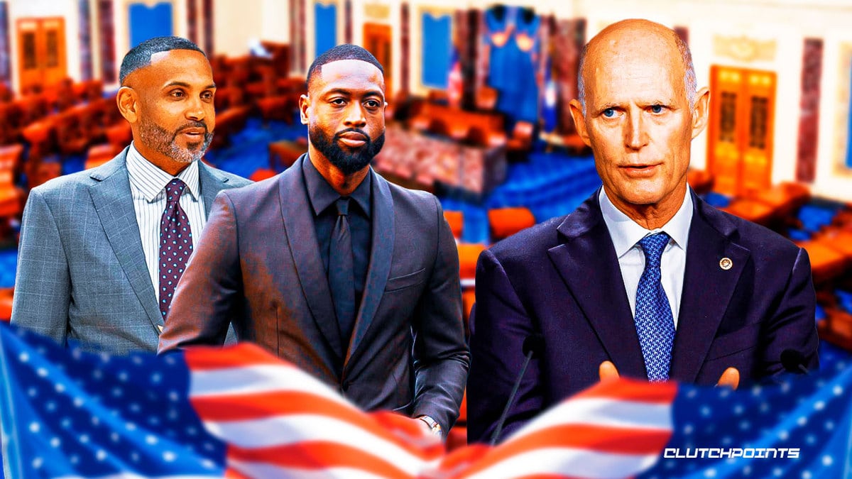 Dwyane Wade, Grant Hill, Florida, Senate, Rick Scott, Ron DeSantis