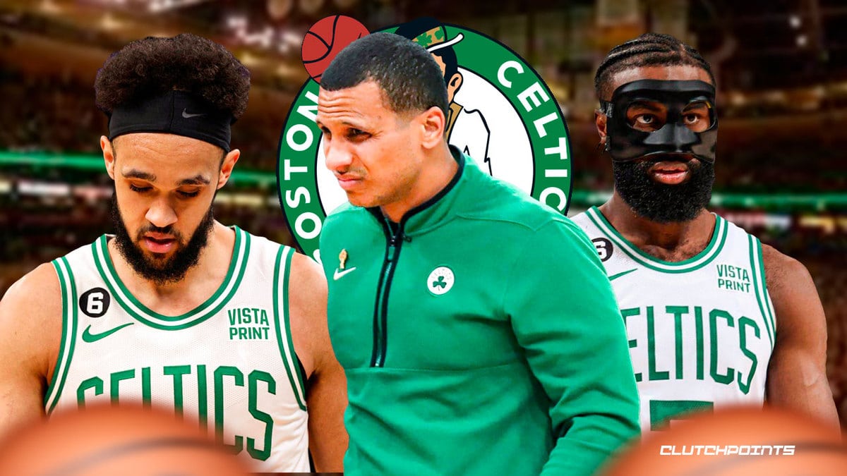 Derrick White, Jaylen Brown, Joe Mazzulla, Boston Celtics, Philadelphia 76ers