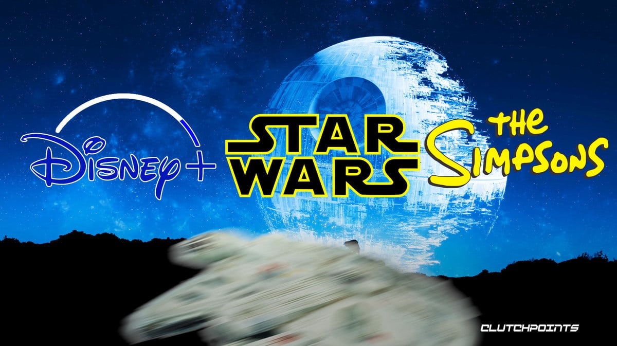 Disney+, Star Wars, The Simpsons, Death Star, TIE Fighter