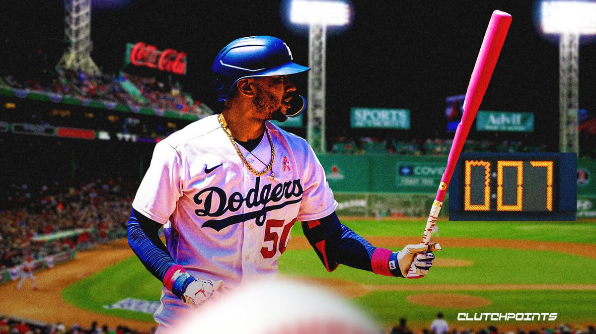 Dodgers, Mookie Betts, Red Sox, pitch clock