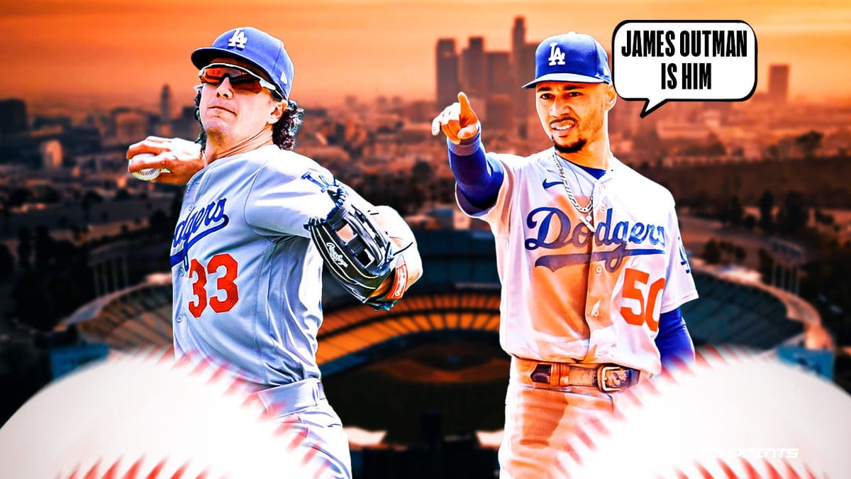 Dodgers, James Outman, Mookie Betts
