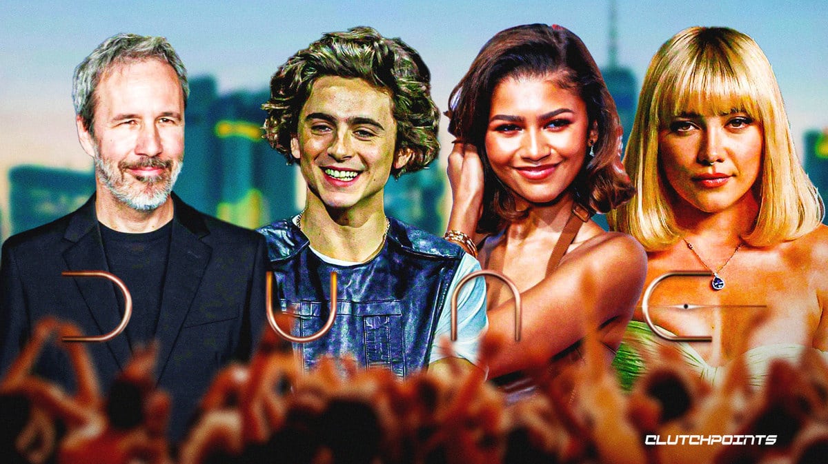 Denis Villeneuve, Timothée Chalamet, Zendaya, Florence Pugh, Dune