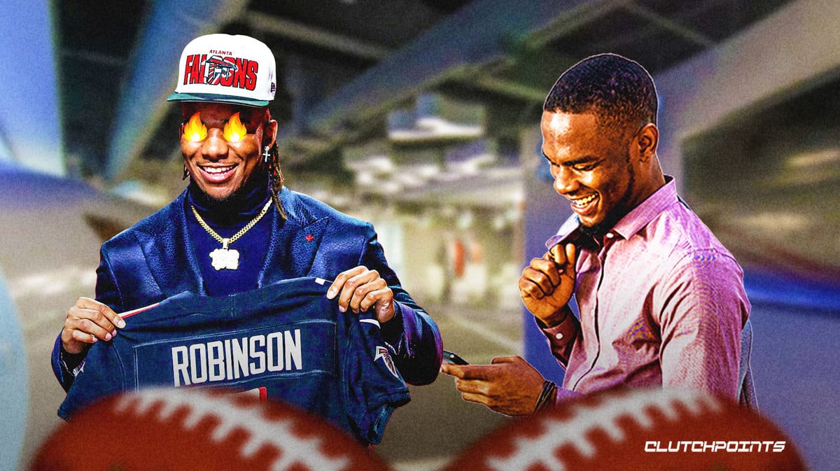 Falcons, Bijan Robinson, Bijan Robinson fantasy, Fantasy football, Bijan Robinson Falcons