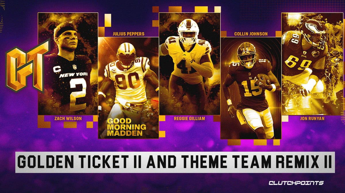 MUT Golden Ticket II and Theme Team Remix II Details Madden NFL 23
