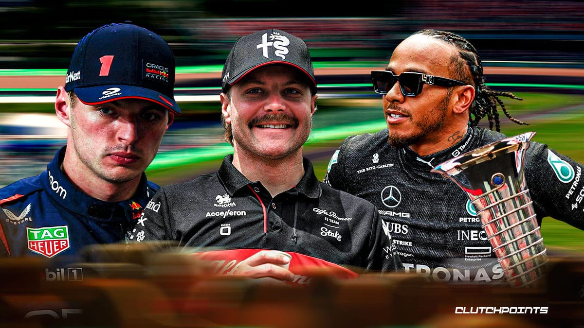 Valterri Bottas Lewis Hamilton Max Verstappen