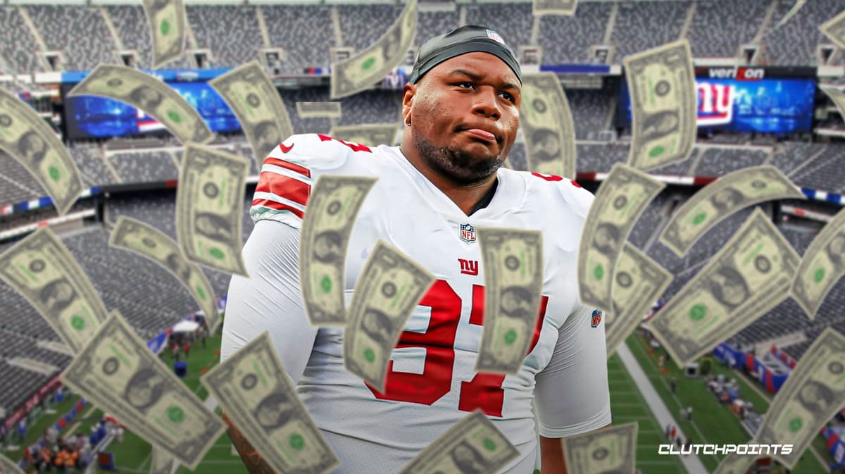 Giants' Dexter Lawrence isn't feeling $90 million worth of pressure