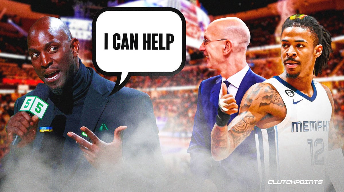 Ja Morant, Memphis Grizzlies, Kevin Garnett, Adam Silver