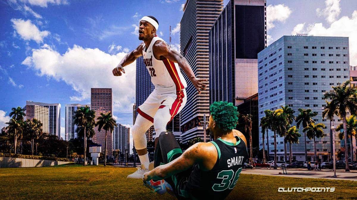 Heat, Celtics, 2023 NBA playoffs, Eastern Conference Finals, Marcus Smart, Jimmy Butler