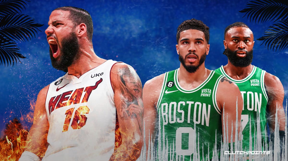 Caleb Martin, Jayson Tatum, Jaylen Brown