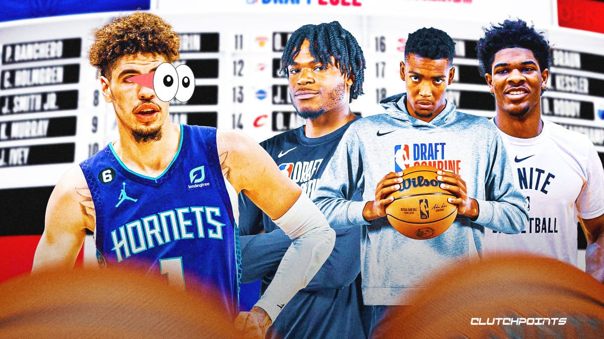 Hornets, LaMelo Ball, 2023 NBA Draft, Scoot Henderson, Brandon Miller, Jarace Walker