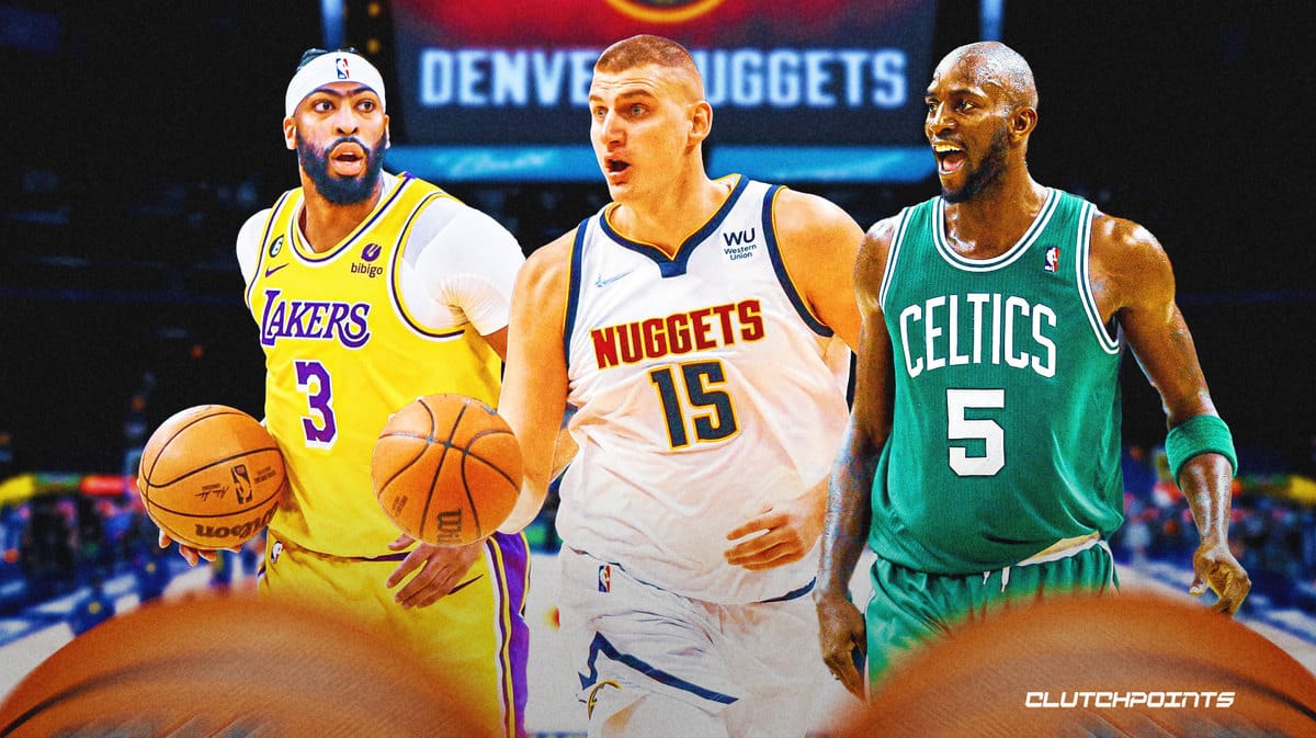 Anthony Davis, Nikola Jokic, Kevin Garnett, Lakers, Nuggets