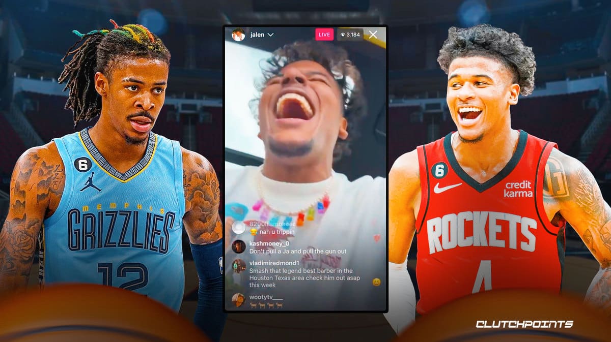 Ja Morant, Jalen Green, Rockets, Grizzlies, gun
