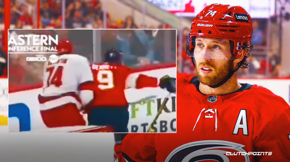 Jaccob Slavin, Hurricanes, Panthers, Sam Bennett