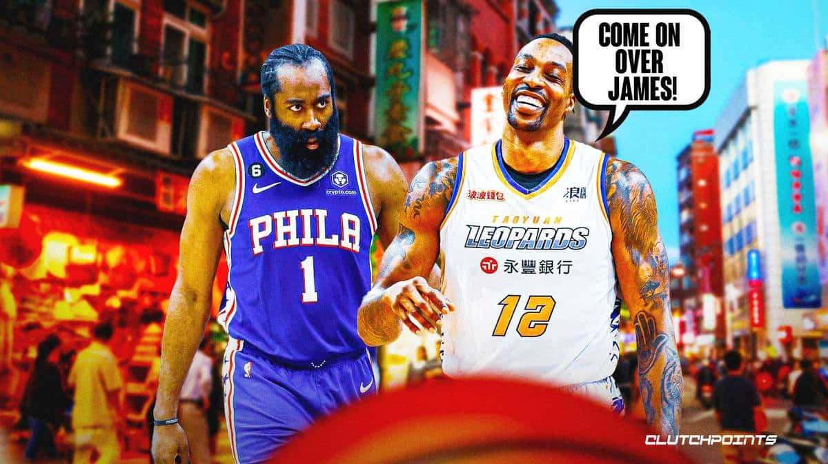 James Harden, Sixers, Dwight Howard, Taiwan