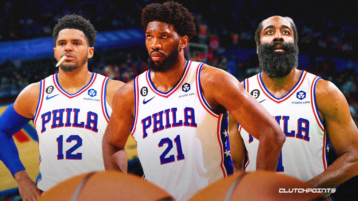 James Harden, Sixers, trade, offseason, roster, playoffs, Joel Embiid, Tobias Harris