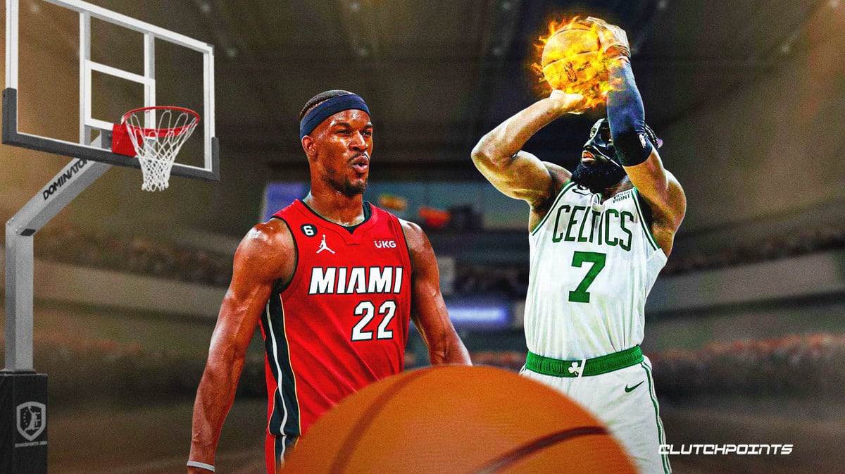 Jaylen Brown, Jimmy Butler, Miami Heat, Boston Celtics, NBA Playoffs
