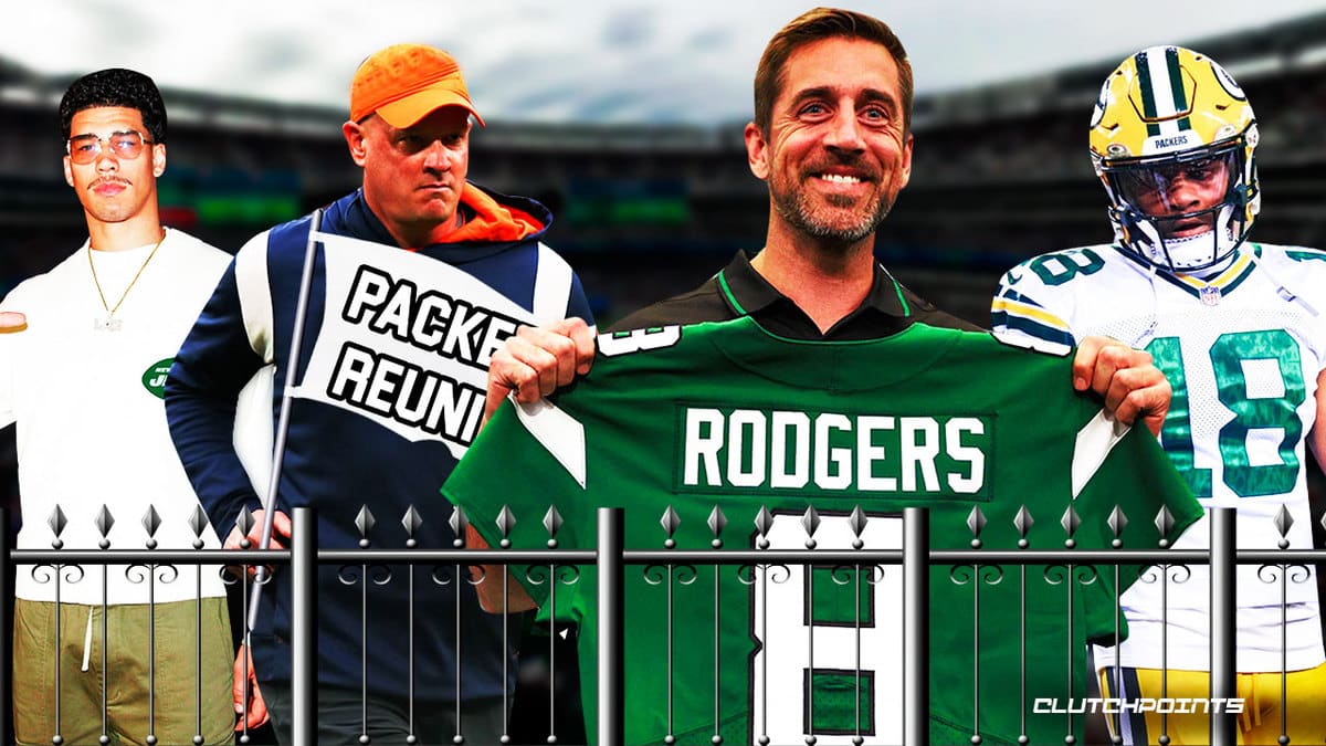 Jets, Aaron Rodgers, Nathaniel Hackett, Allen Lazard, Randall Cobb