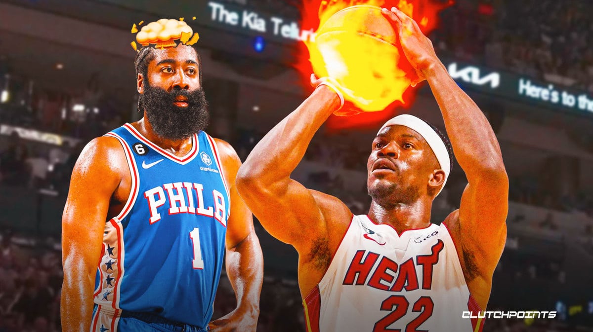Jimmy Butler, James Harden, Heat