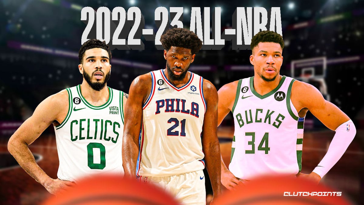 Joel Embiid, Giannis Antetokounmpo, Jayson Tatum, All-NBA