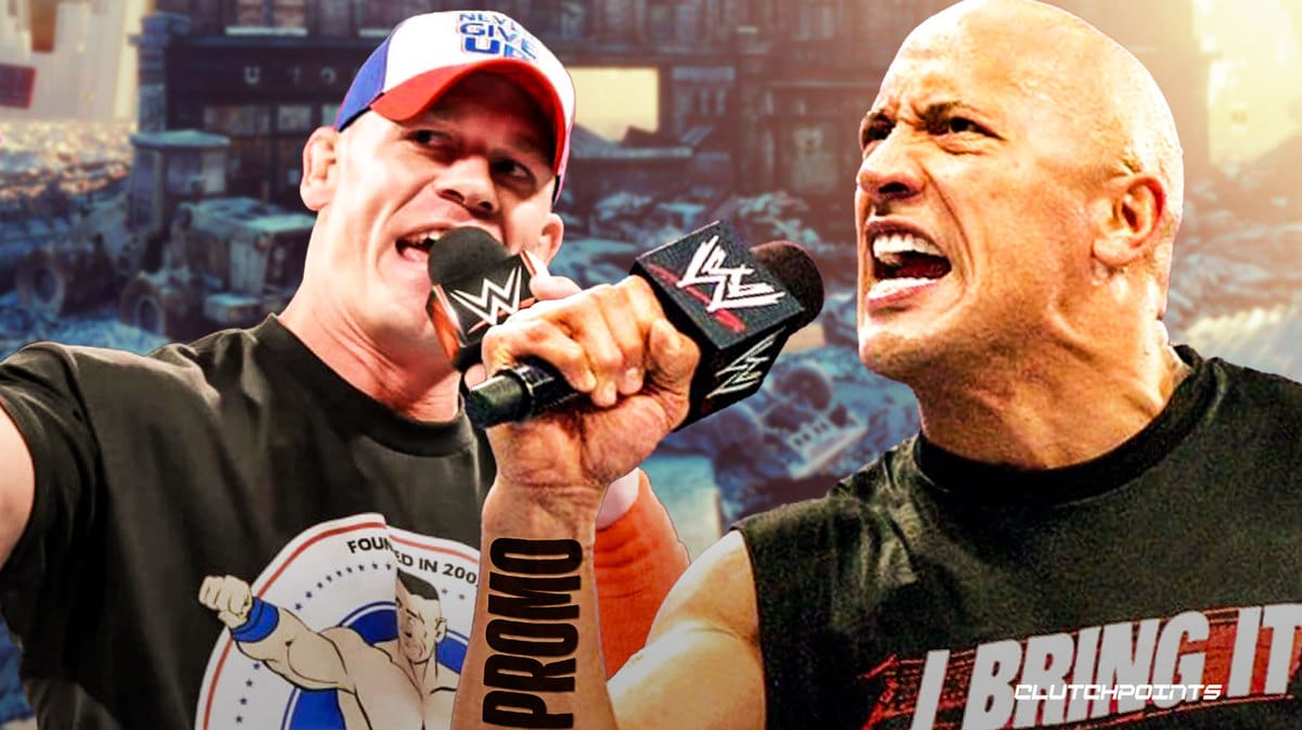Wwe John Cena Finally Weighs In On Dwayne The Rock Johnsons Infamous Wrist Notes Promo