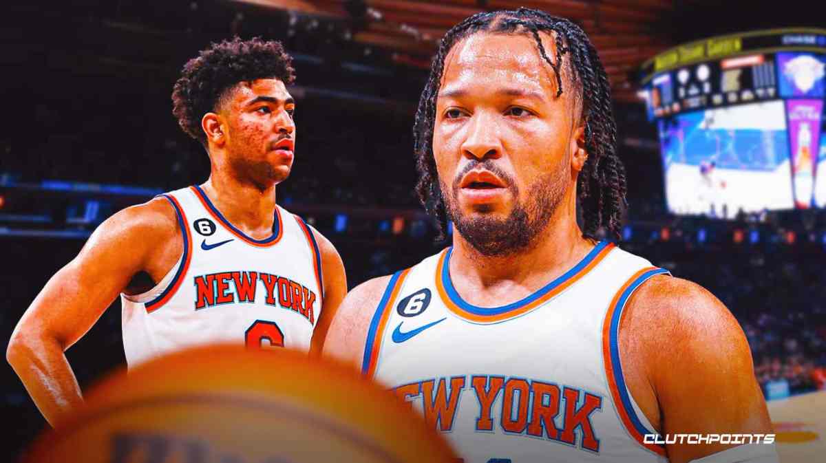 Jalen Brunson, Quentin Grimes, New York Knicks