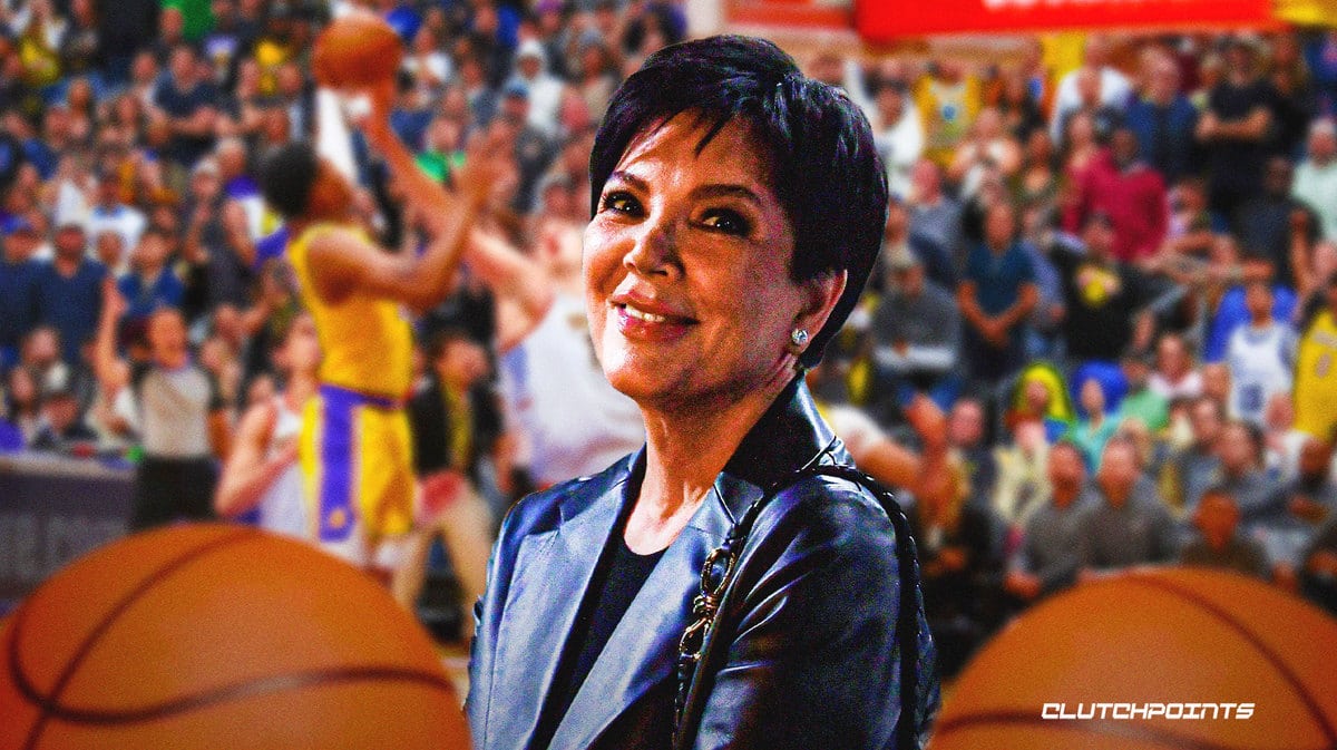 Kris Jenner and Corey Gamble Support Tristan Thompson at Lakers Game