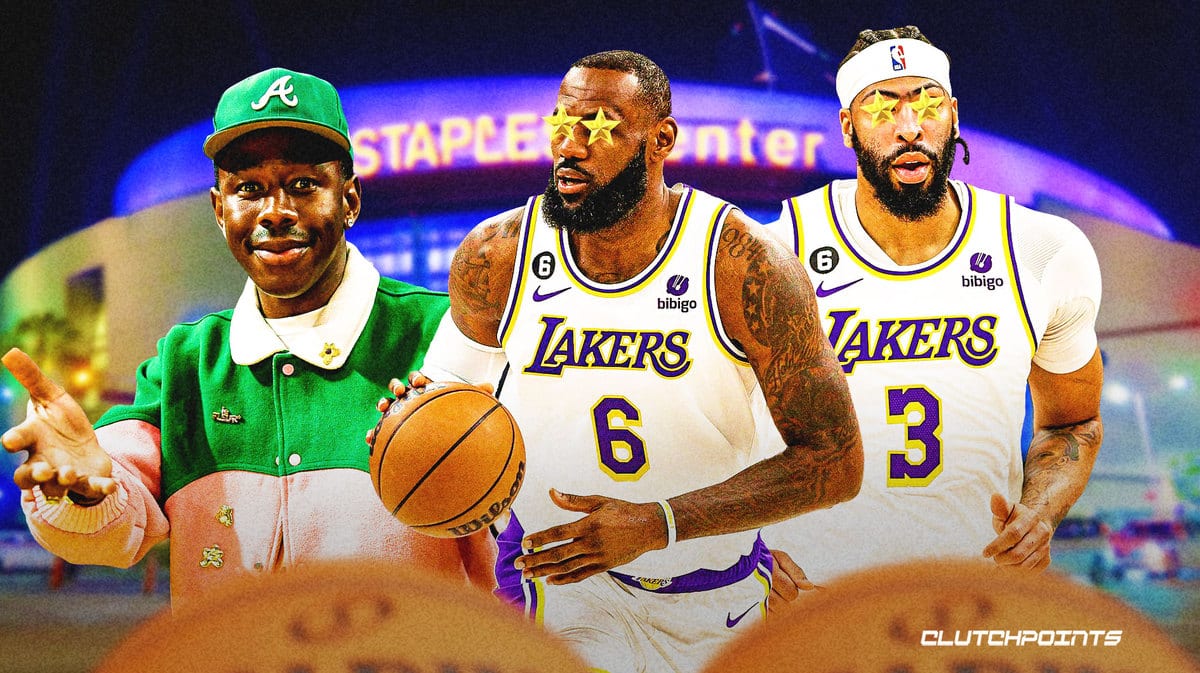 LeBron James, Anthony Davis, Tyler the Creator, Lakers, NBA Playoffs