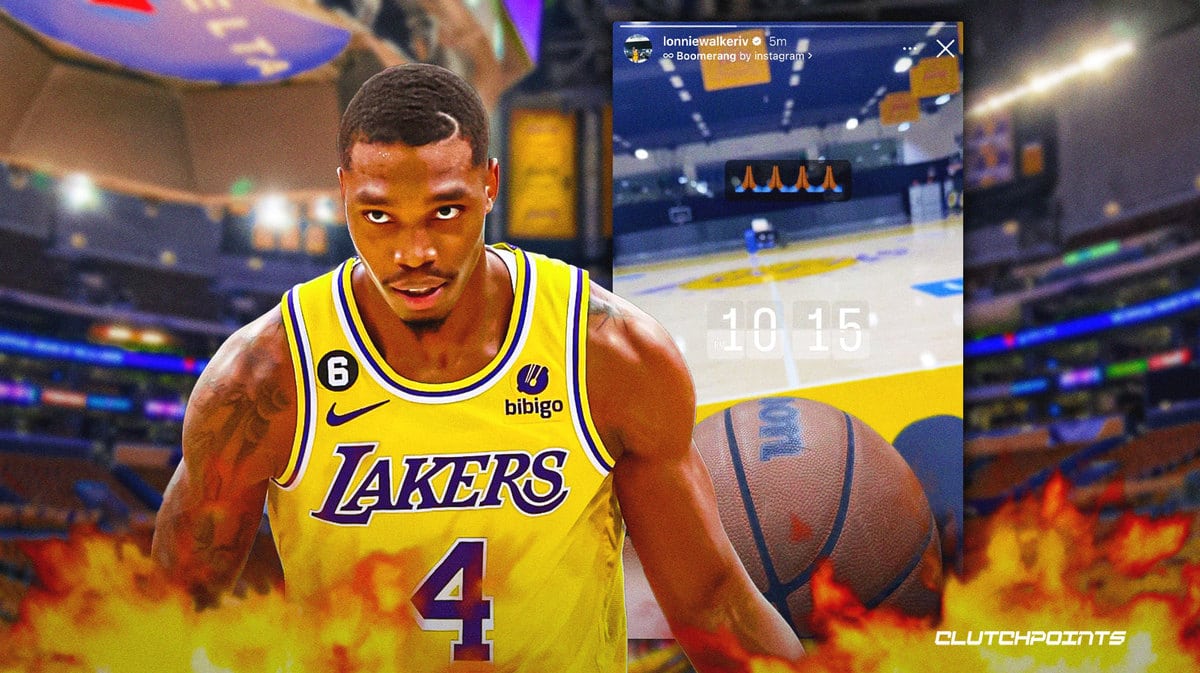 Lonnie Walker IV 2023 Lakers Player Capsule
