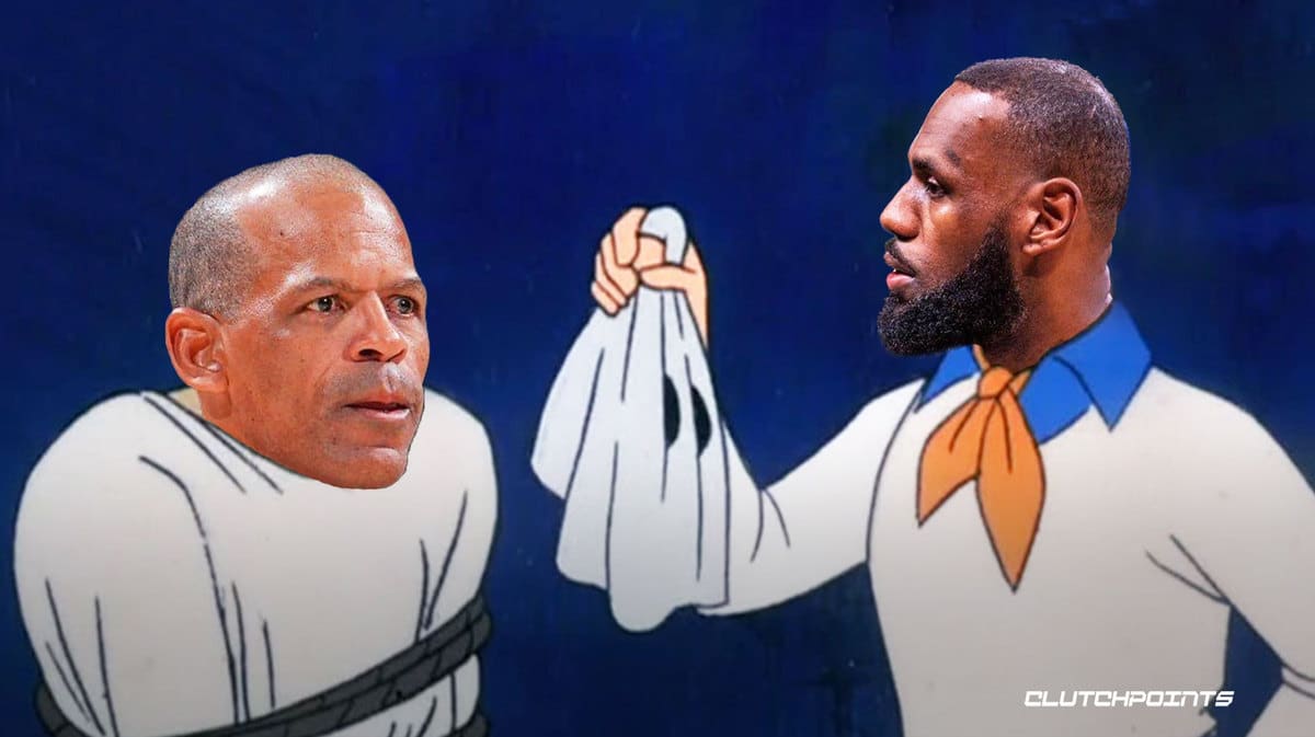 Eric Lewis Lakers LeBron James NBA referee ref burner account Twitter
