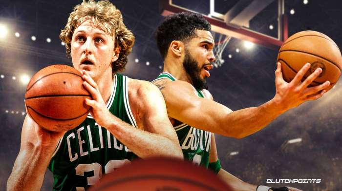 Larry Bird, Jayson Tatum, Celtics