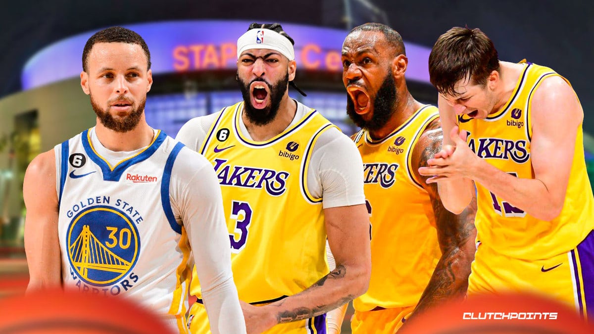 LeBron James, Anthony Davis, Lakers, Austin Reaves, Stephen Curry, Warriors