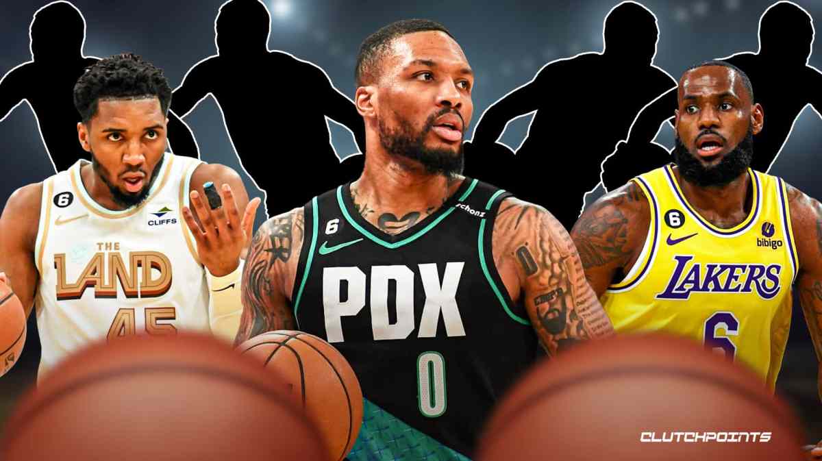 LeBron James, Damian Lillard, Donovan Mitchell, NBA,