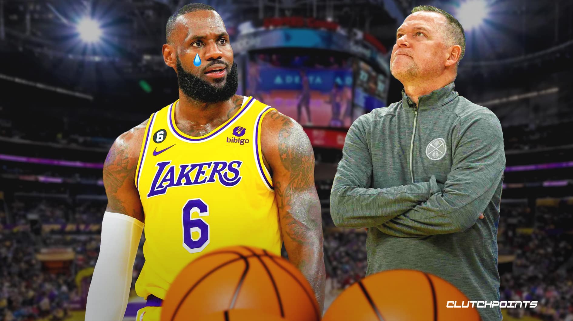 Lakers Lebron James Message To Michael Malone Ahead Of Nuggets Series