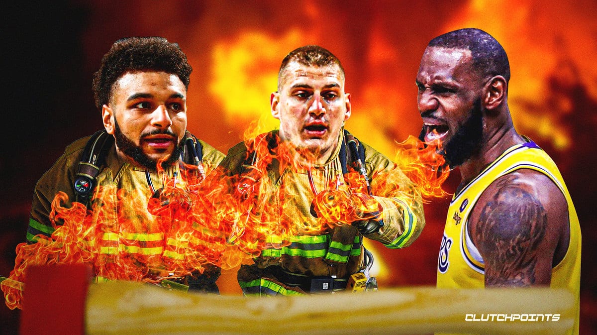 LeBron James Lakers Nuggets Jamal Murray Nikola Jokic