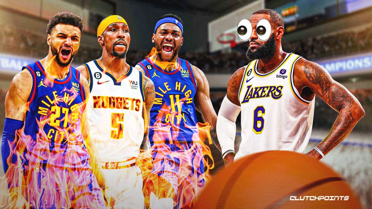 Nuggets, Jamal Murray, Bruce Brown, Kentavious Caldwell-Pope, LeBron James, Lakers