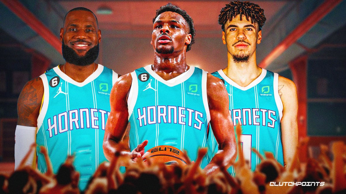 LeBron James, Bronny James, LaMelo Ball, Hornets