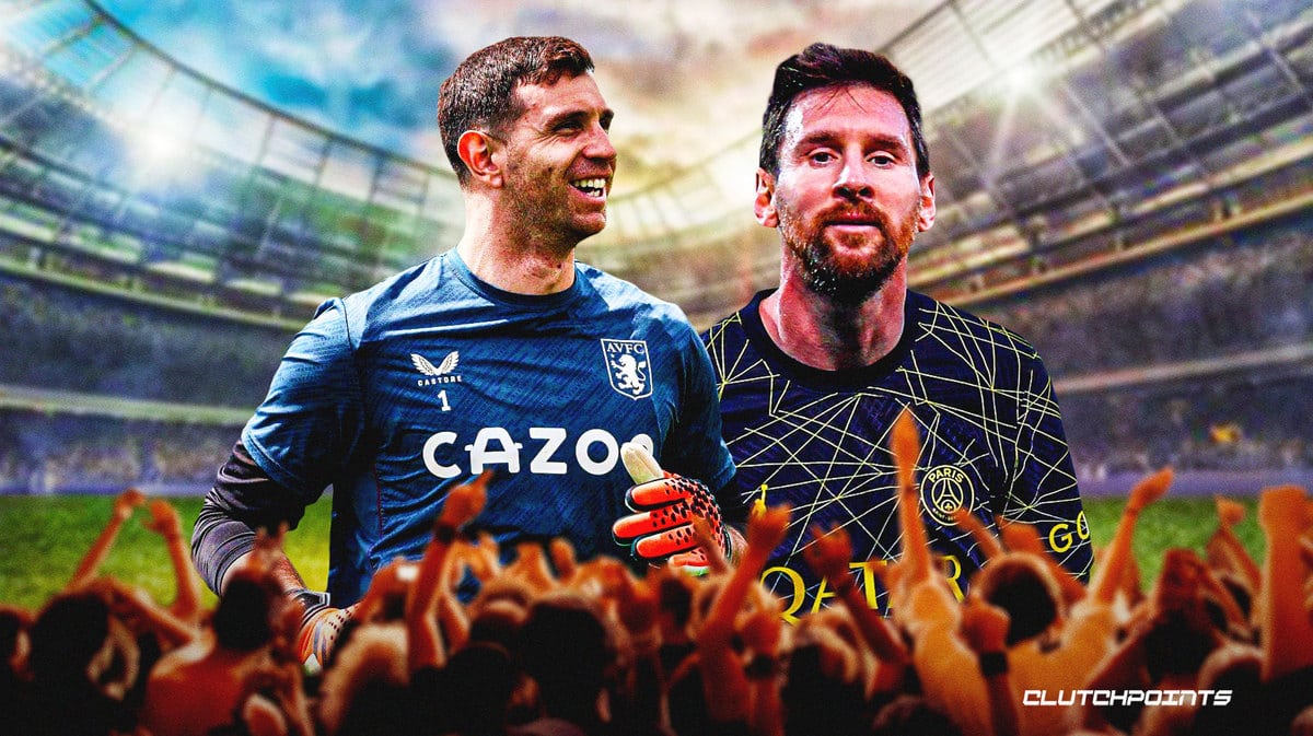 Aston Villa ,Emi Martinez, Lionel Messi