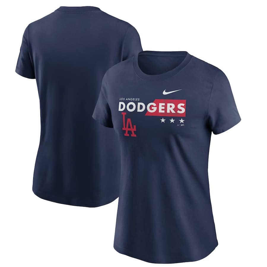 Los Angeles Dodgers Cutter & Buck Women's Americana Logo