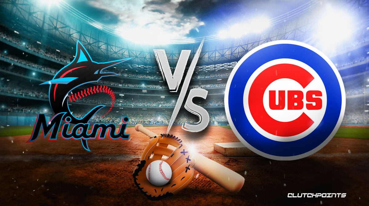 MLB Odds Marlins Cubs prediction, pick, how to watch