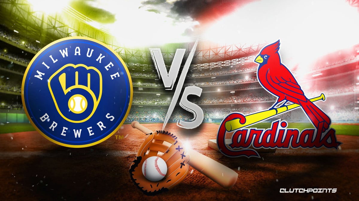 MLB Odds Brewers Cardinals prediction, pick, how to watch